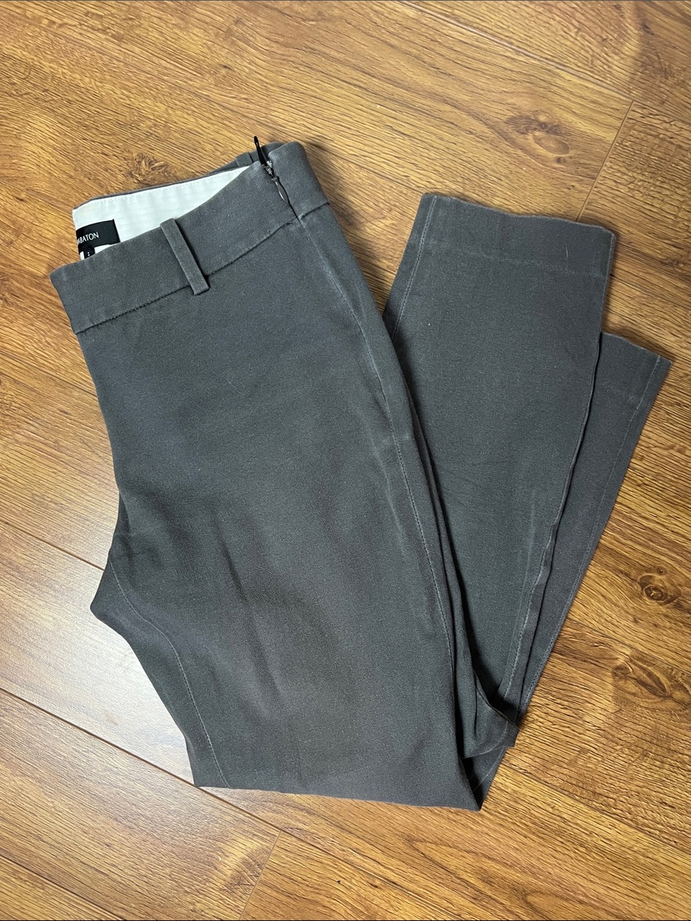 Babaton Cropped Charcoal Slim fit pants